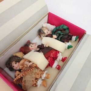 Marie Osmond Too Sweets Cherry Cordial Mint Truffle And Caramel Mini Dolls